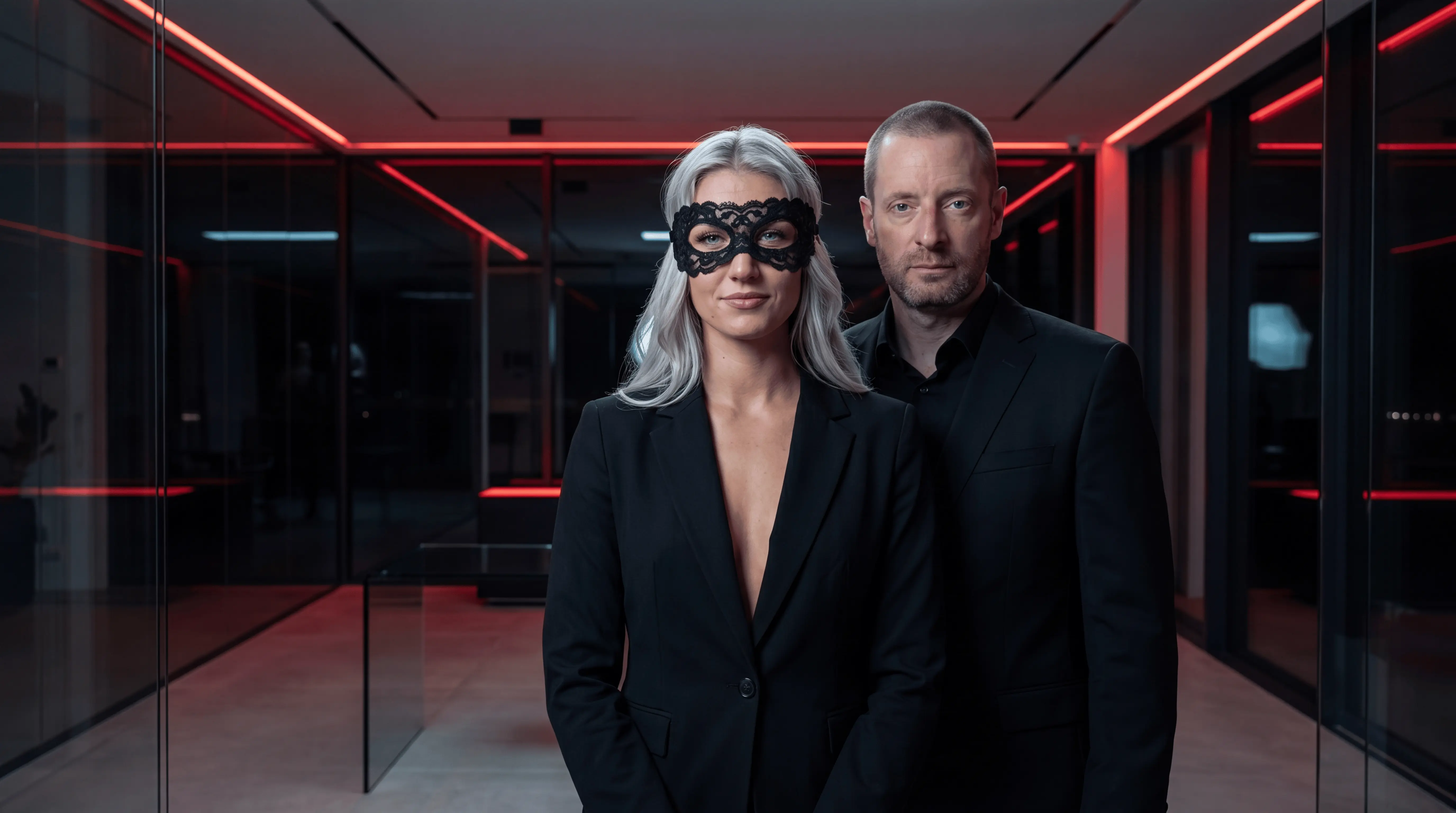 Aira und Chris von Da Chatdeife im modernen Premium Office